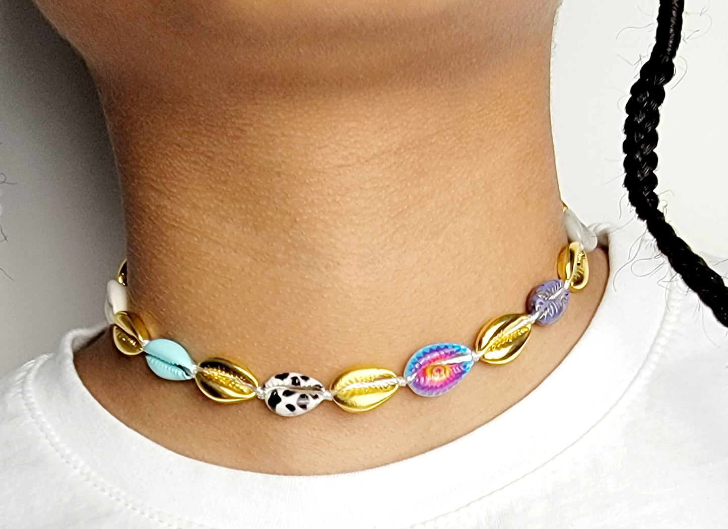 Collier titan multicouleurs